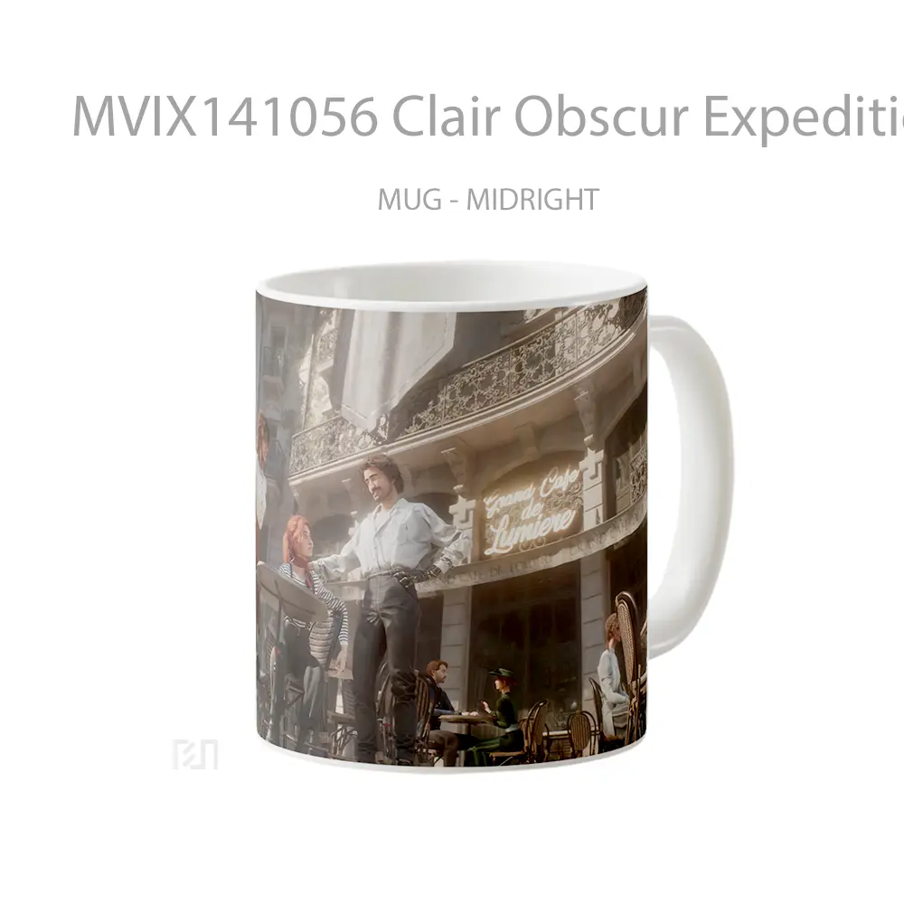 Mug Clair Obscur Expedition 33 Game Character Cangkir Gamer - All-side / Desain
