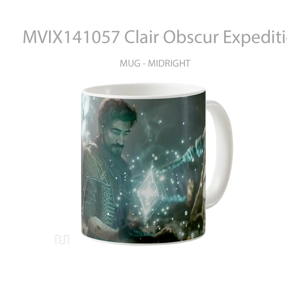 Mug Clair Obscur Expedition 33 Gustav Gelas Keramik Unik - All-side / Desain