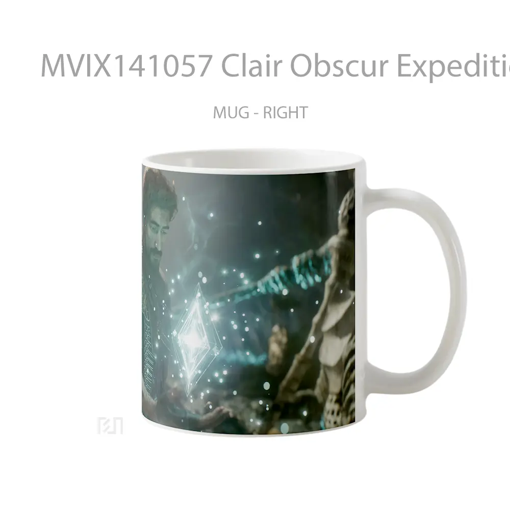 Mug Clair Obscur Expedition 33 Gustav Gelas Keramik Unik - All-side / Desain