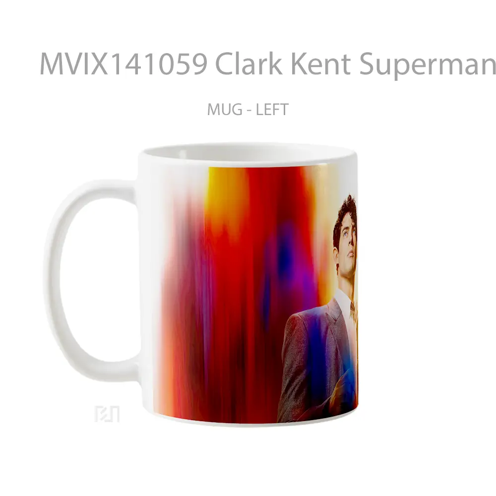 Mug Clark Kent Superman 2025 David Corenswet Gelas Superhero - All-side / Desain
