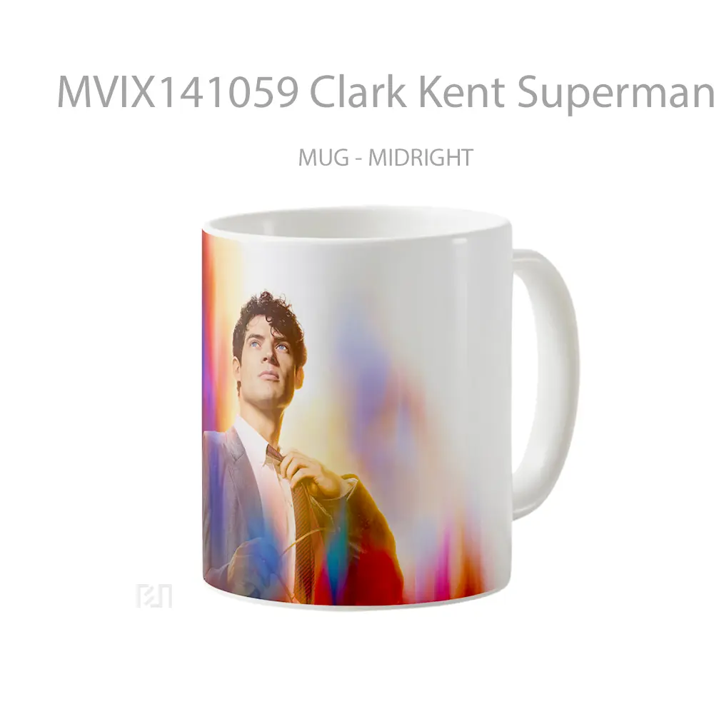 Mug Clark Kent Superman 2025 David Corenswet Gelas Superhero - All-side / Desain