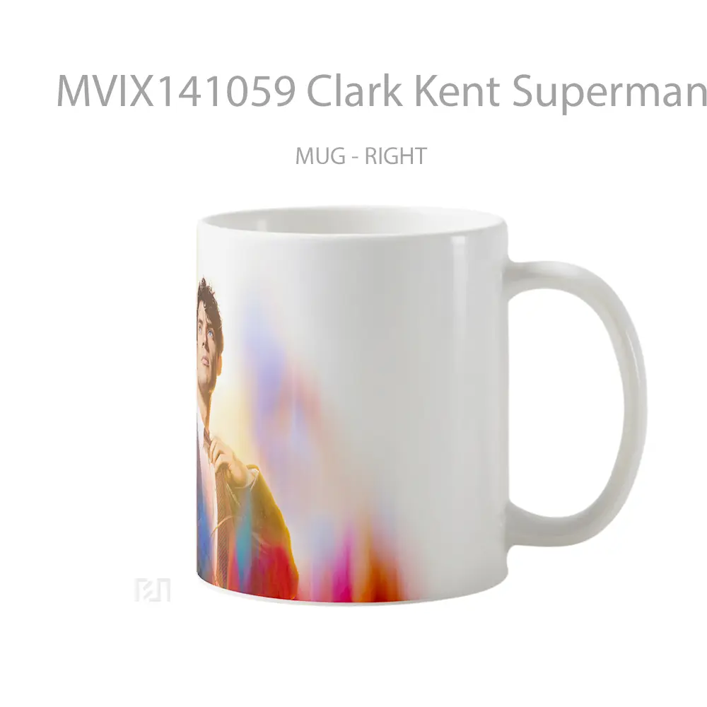 Mug Clark Kent Superman 2025 David Corenswet Gelas Superhero - All-side / Desain