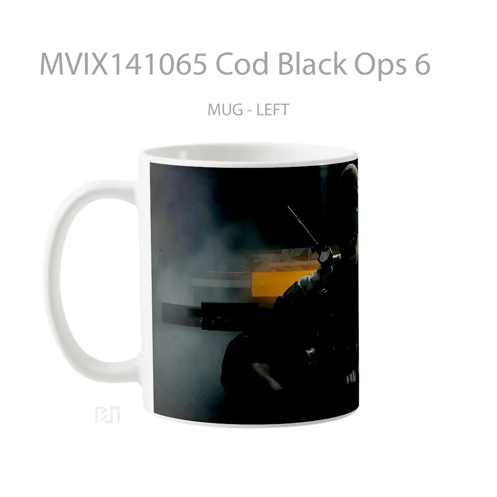 Mug Cod Black Ops 6 Gelas Keramik Unik - All-side / Desain