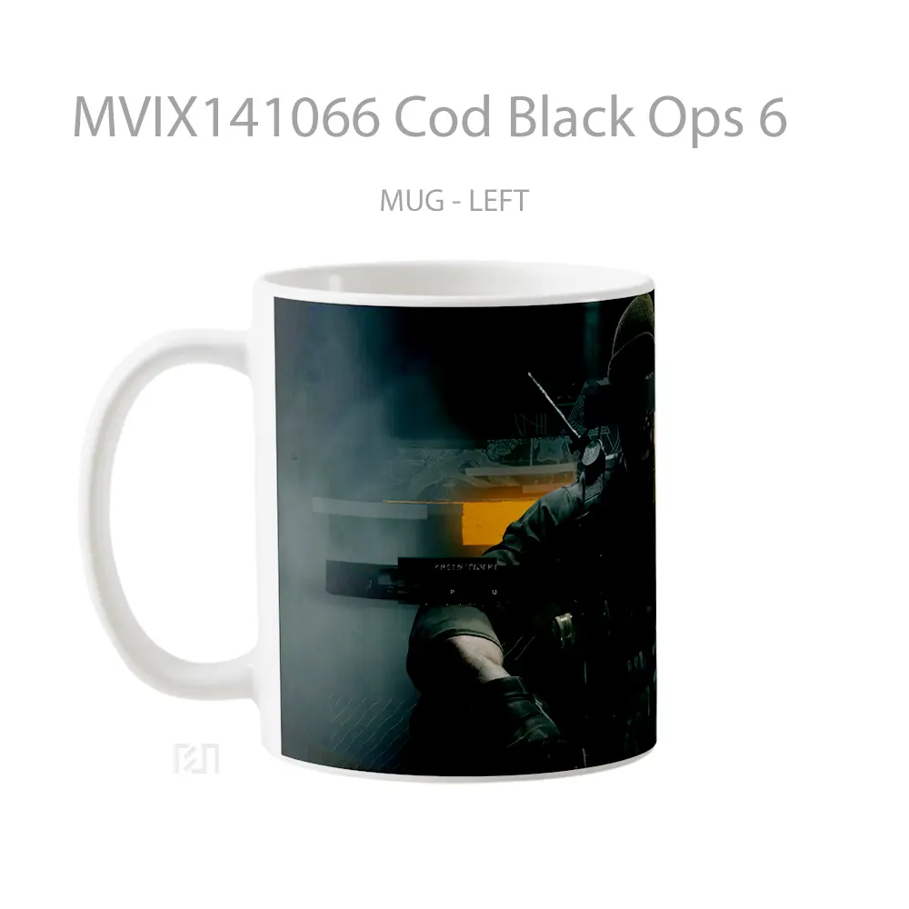 Mug Cod Black Ops 6 Gelas Keramik Unik - All-side / Desain