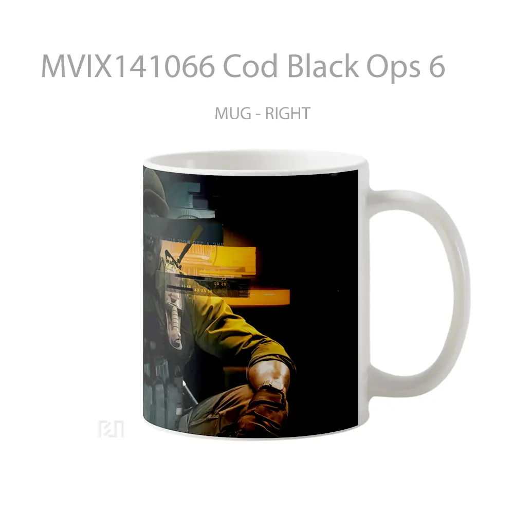 Mug Cod Black Ops 6 Gelas Keramik Unik - All-side / Desain