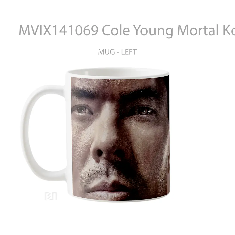 Mug Cole Young Mortal Kombat 2 Poster Gelas Keramik Unik - All-side / Desain