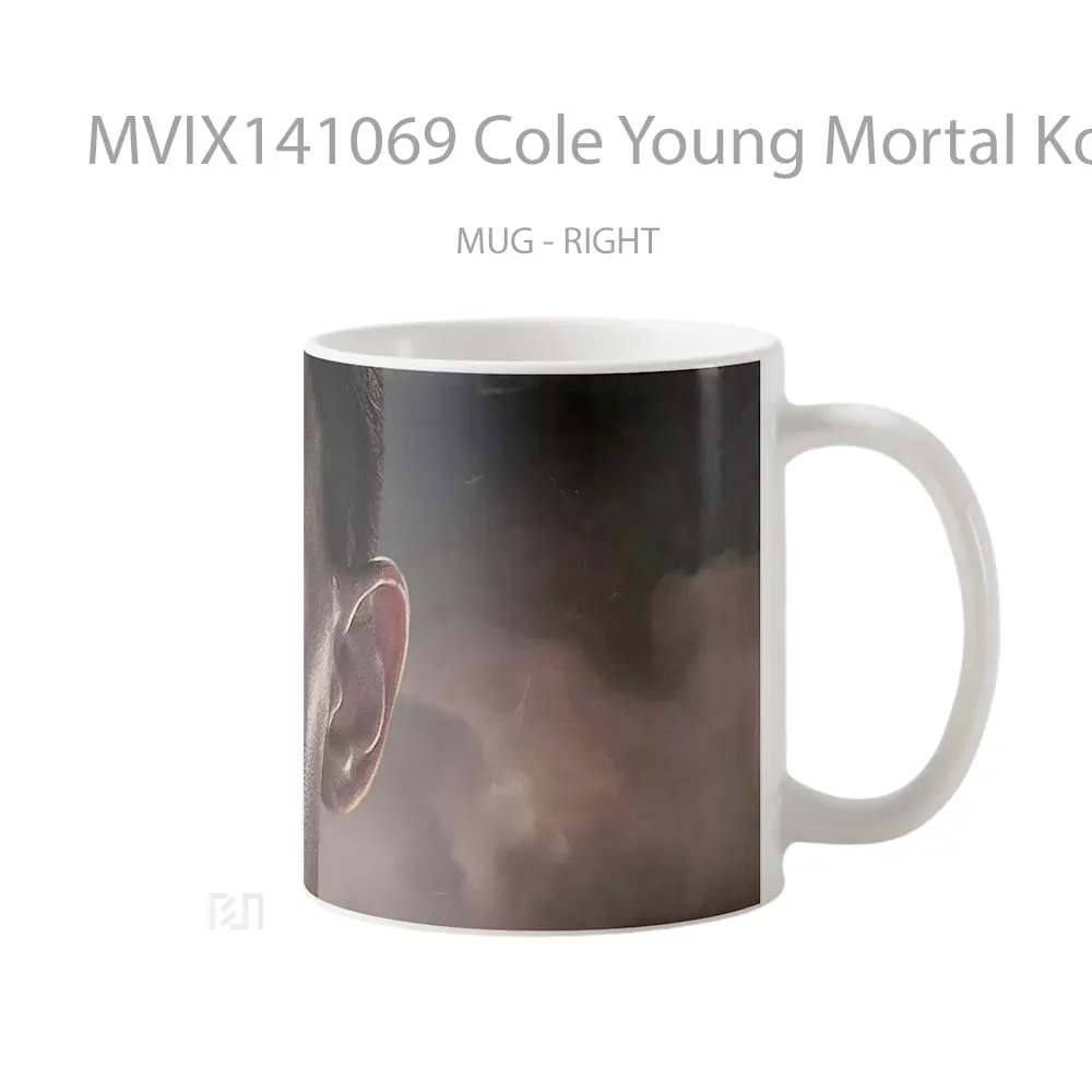 Mug Cole Young Mortal Kombat 2 Poster Gelas Keramik Unik - All-side / Desain
