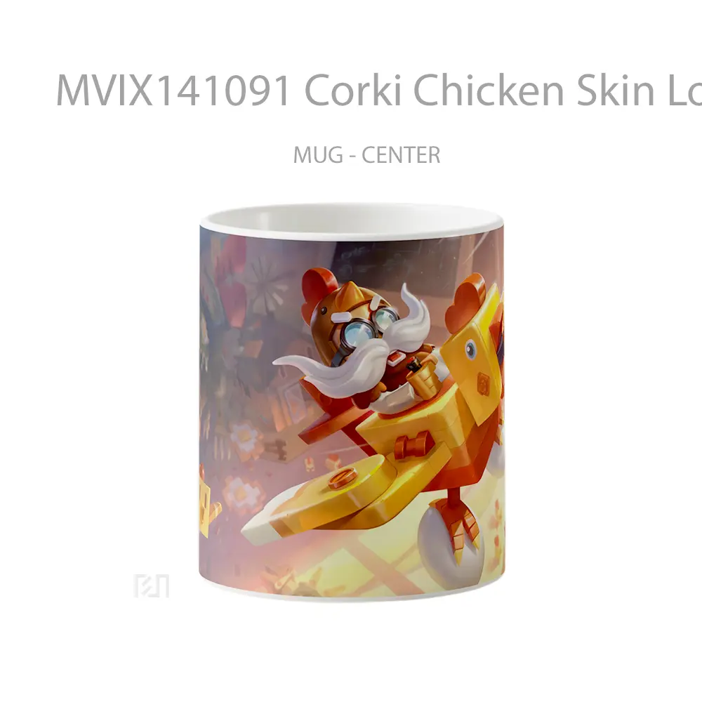Mug Corki Chicken Skin Lol Splash A Cangkir Gamer