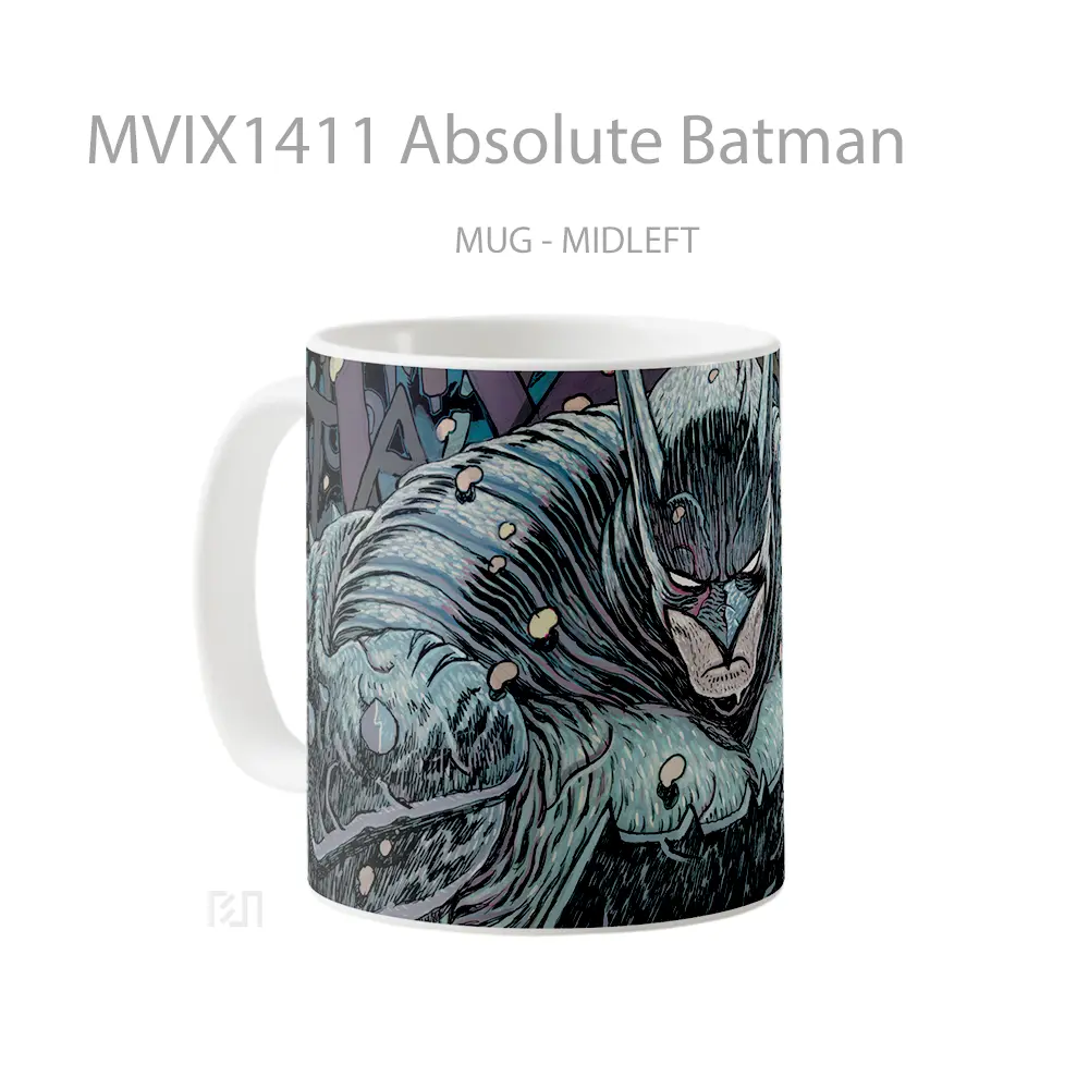 Mug Absolute Batman Gelas Superhero - All-side / Desain
