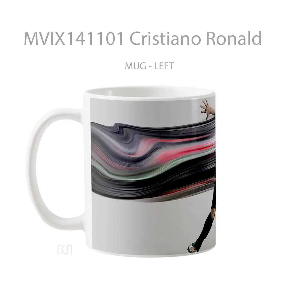 Mug Cristiano Ronald Gelas Keramik Unik - All-side / Desain