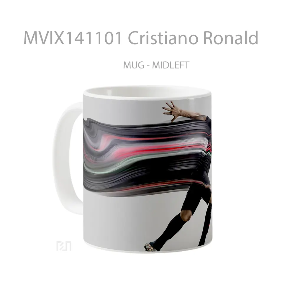 Mug Cristiano Ronald Gelas Keramik Unik - All-side / Desain