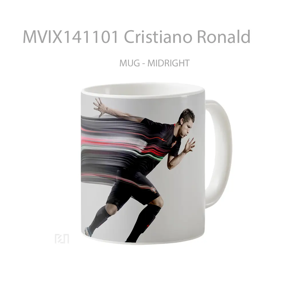 Mug Cristiano Ronald Gelas Keramik Unik - All-side / Desain