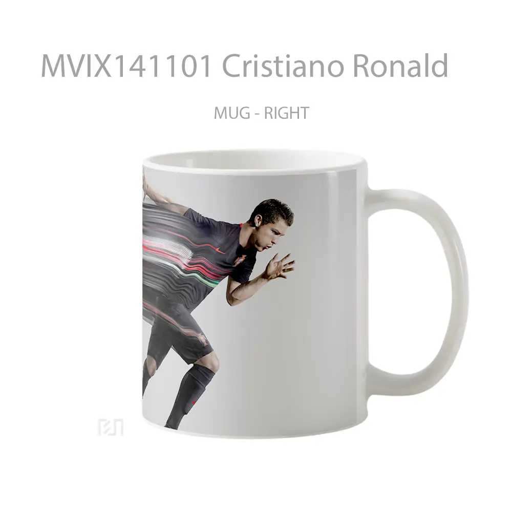 Mug Cristiano Ronald Gelas Keramik Unik - All-side / Desain