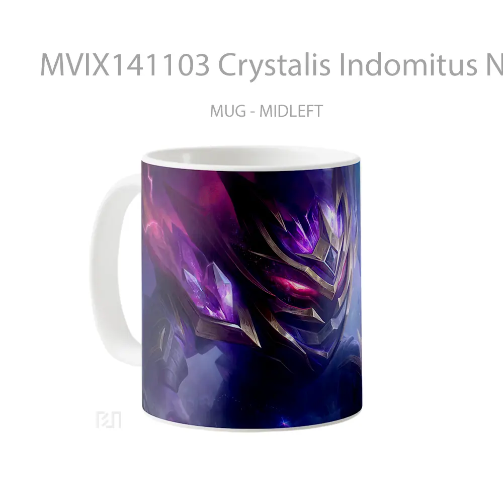 Mug Crystalis Indomitus Nautilus Skin Lol Splash Art Cangkir Gamer - All-side / Desain