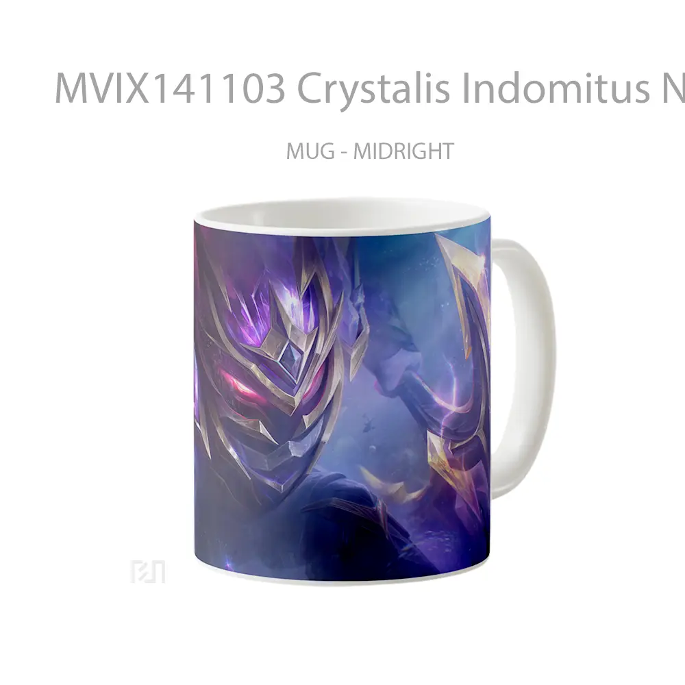 Mug Crystalis Indomitus Nautilus Skin Lol Splash Art Cangkir Gamer - All-side / Desain