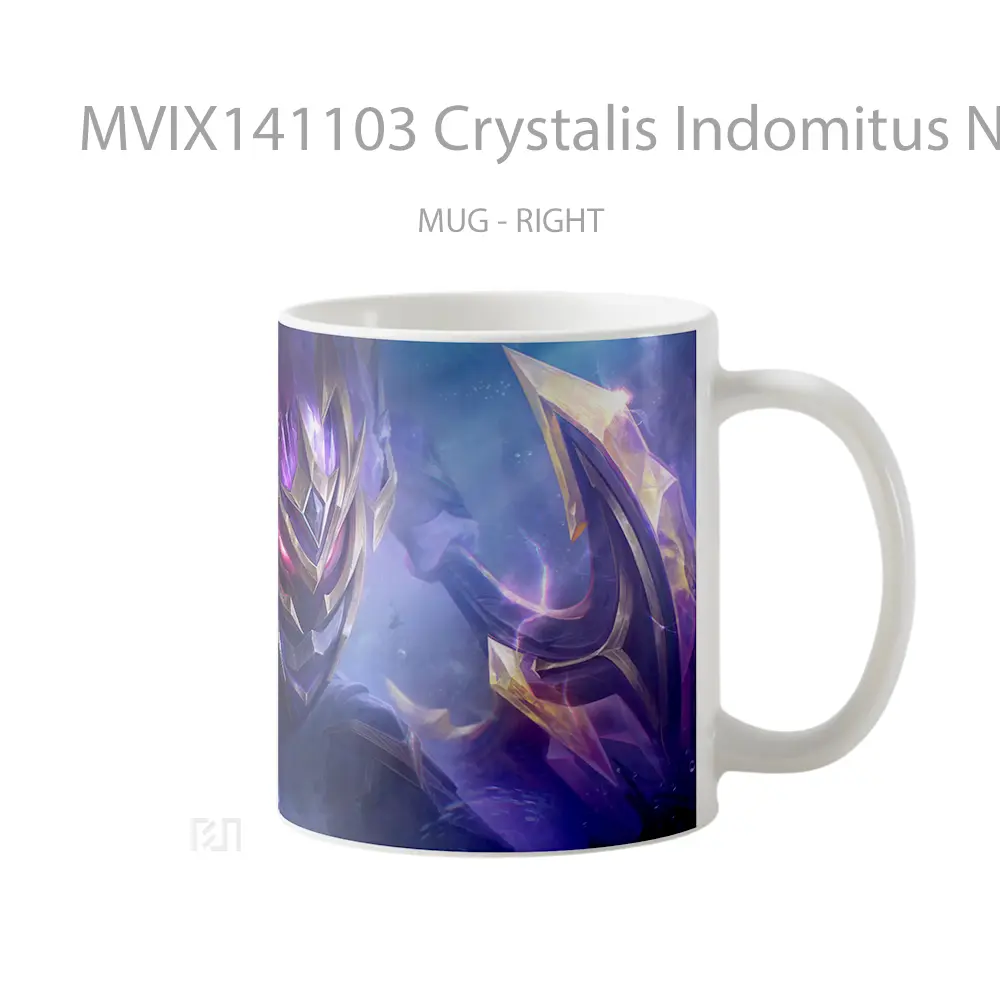Mug Crystalis Indomitus Nautilus Skin Lol Splash Art Cangkir Gamer - All-side / Desain