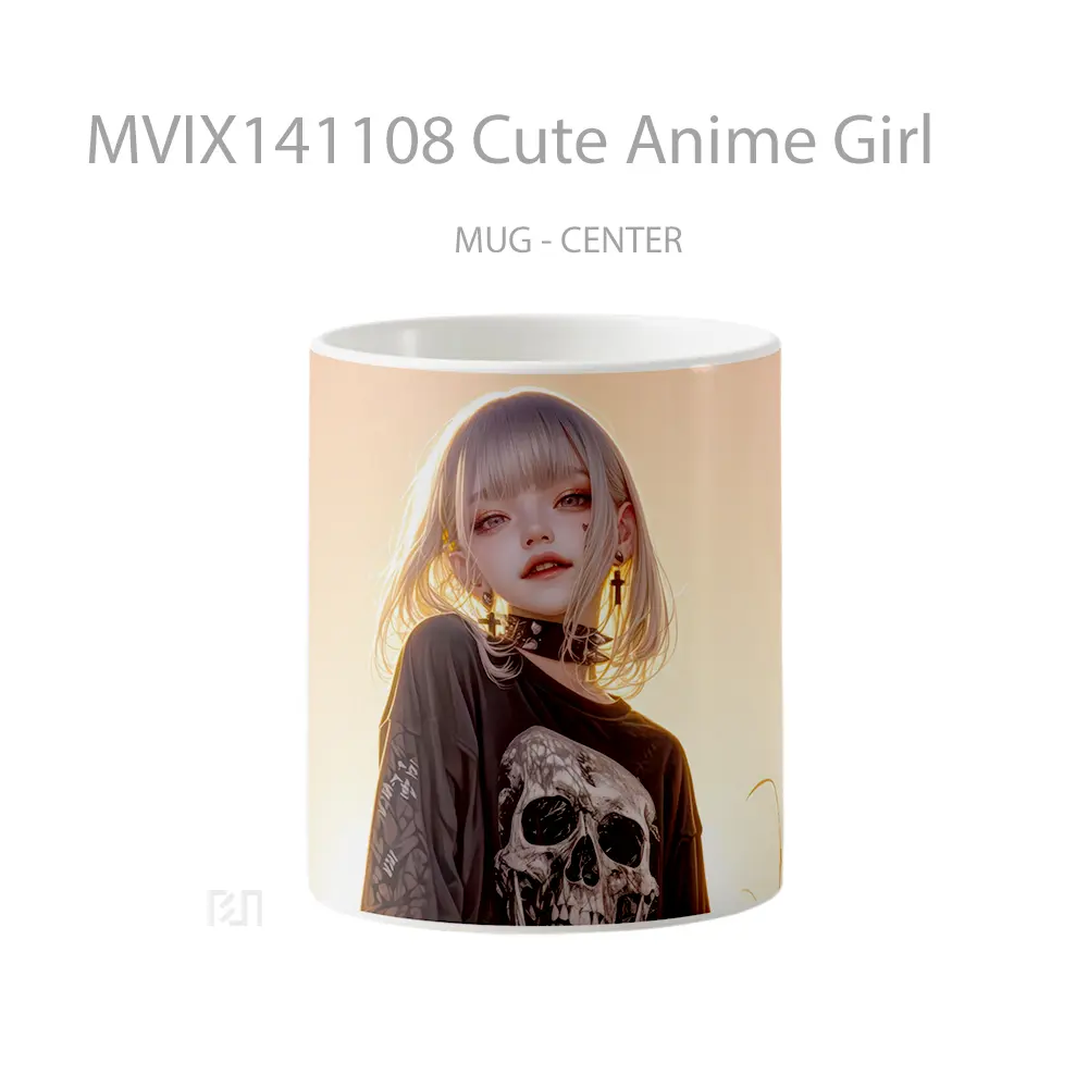 Mug Cute Anime Girl Cangkir Anime