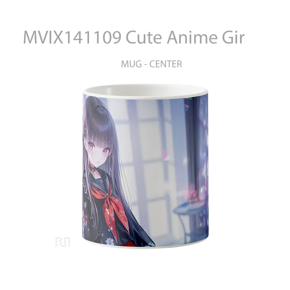 Mug Cute Anime Gir Cangkir Anime