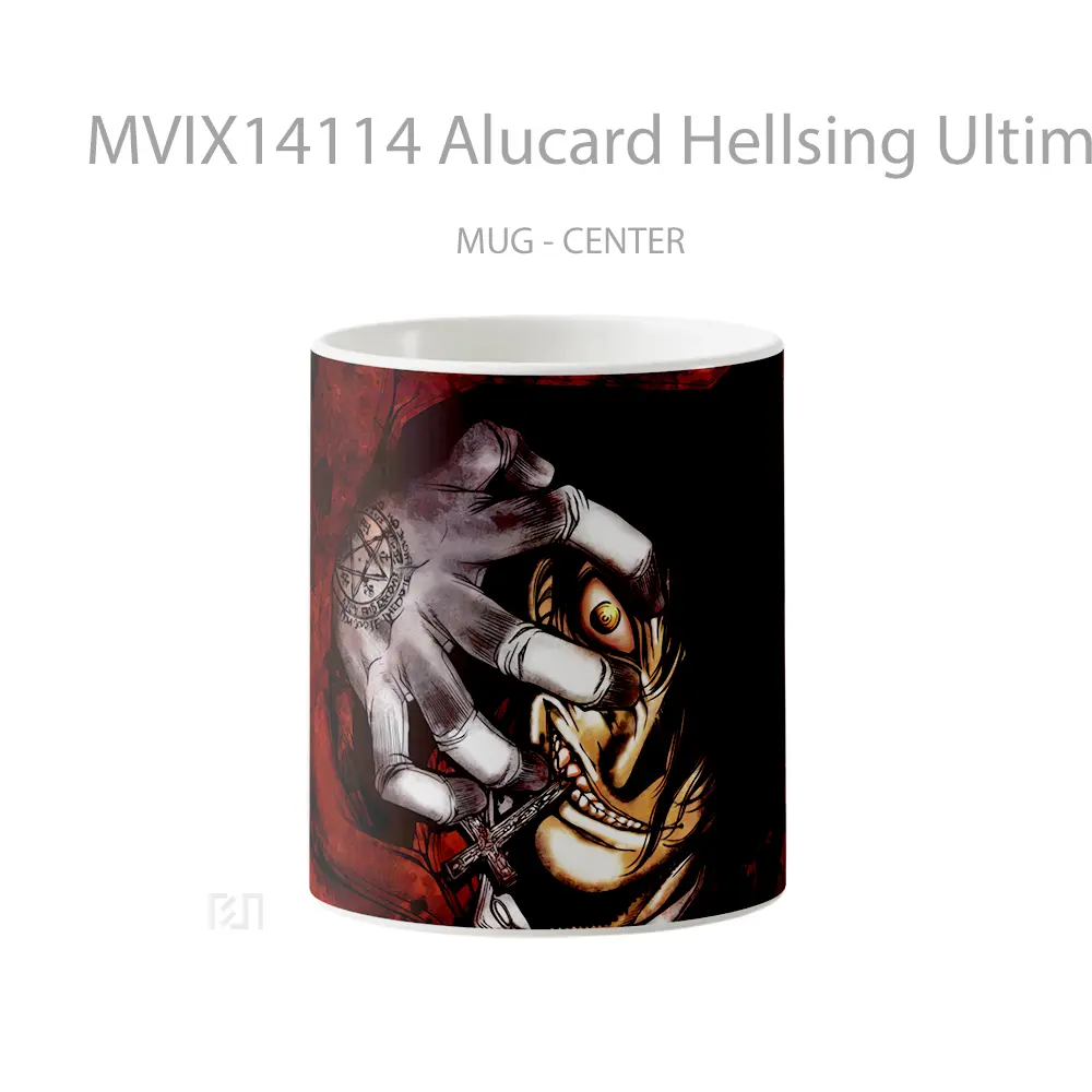 Mug Alucard Hellsing Ultimate Gelas Keramik Unik