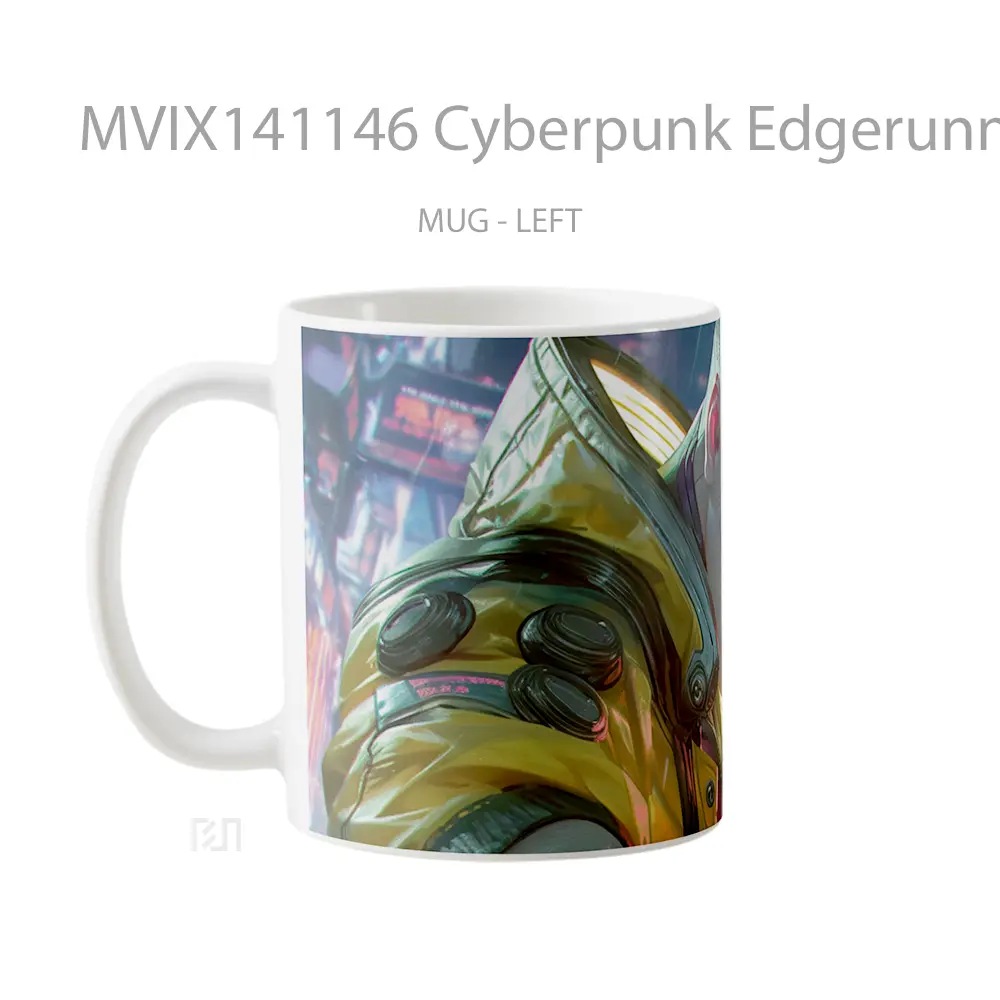 Mug Cyberpunk Edgerunners David Martinez Gelas Keramik Unik - All-side / Desain