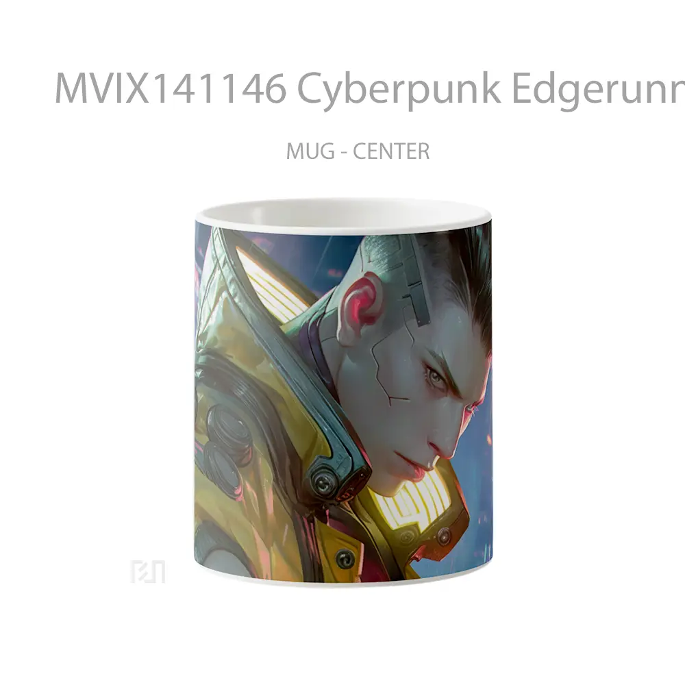 Mug Cyberpunk Edgerunners David Martinez Gelas Keramik Unik