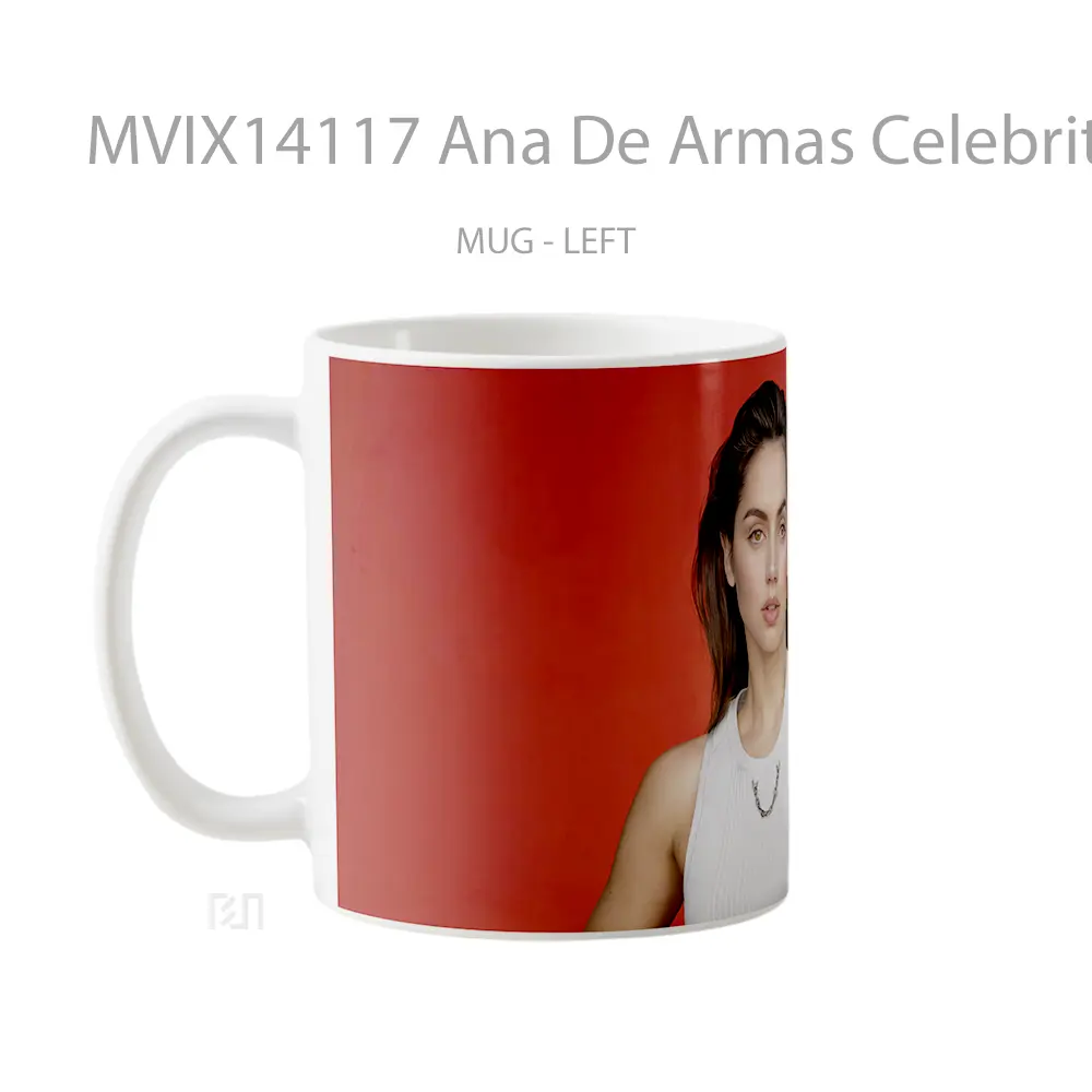 Mug Ana De Armas Celebrity Photo Gelas Keramik Unik - All-side / Desain