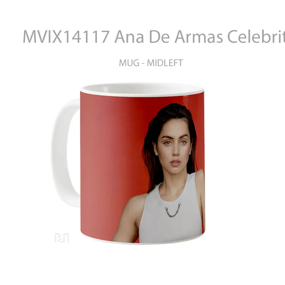 Mug Ana De Armas Celebrity Photo Gelas Keramik Unik - All-side / Desain