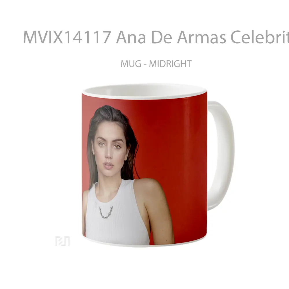 Mug Ana De Armas Celebrity Photo Gelas Keramik Unik - All-side / Desain