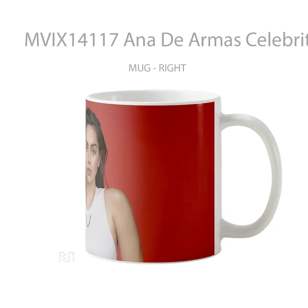 Mug Ana De Armas Celebrity Photo Gelas Keramik Unik - All-side / Desain
