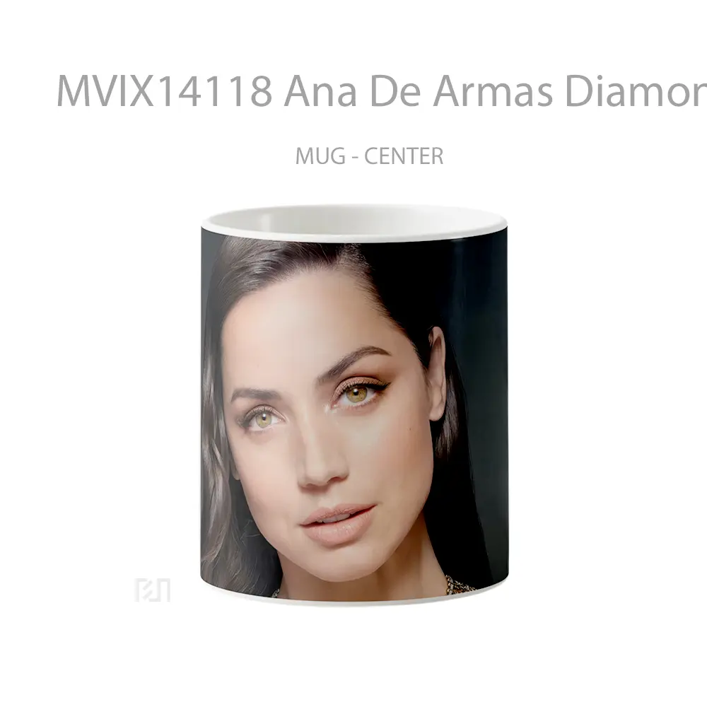 Mug Ana De Armas Diamond Necklace Gelas Keramik Unik