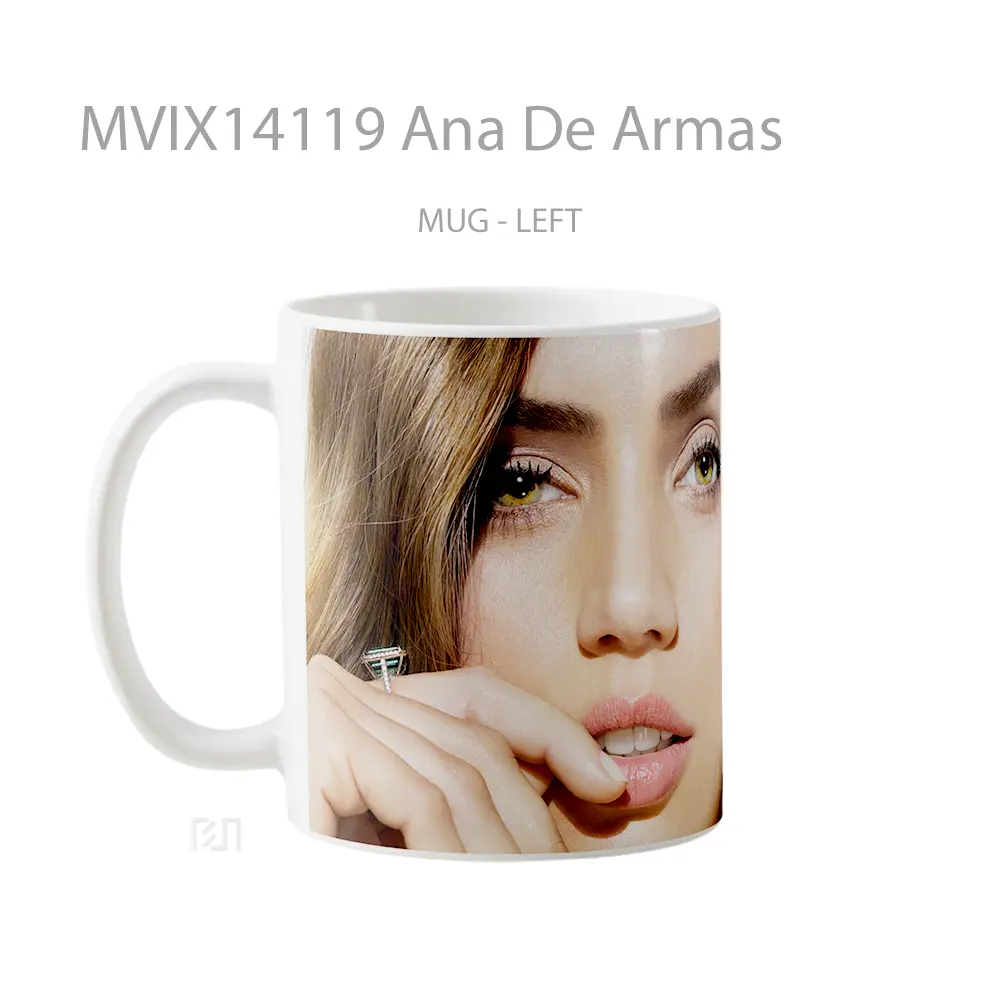 Mug Ana De Armas Gelas Keramik Unik - All-side / Desain