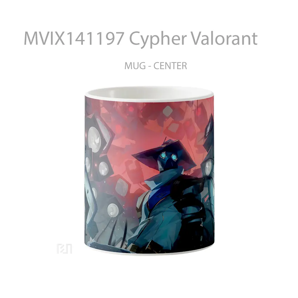 Mug Cypher Valorant Cangkir Gamer