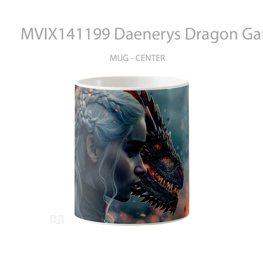Mug Daenerys Dragon Game Of Thrones Cangkir Gamer