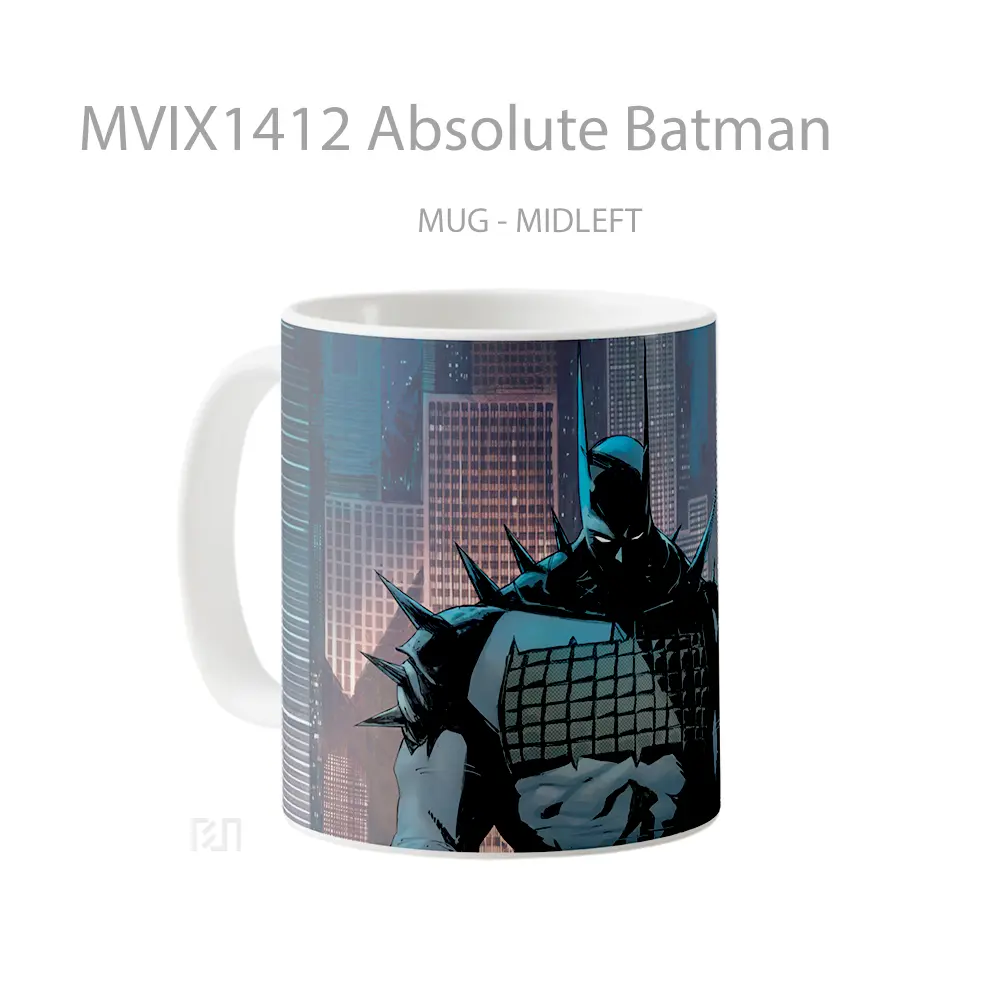 Mug Absolute Batman Gelas Superhero - All-side / Desain