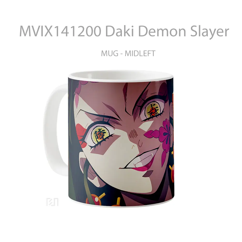 Mug Daki Demon Slayer Gelas Keramik Unik - All-side / Desain