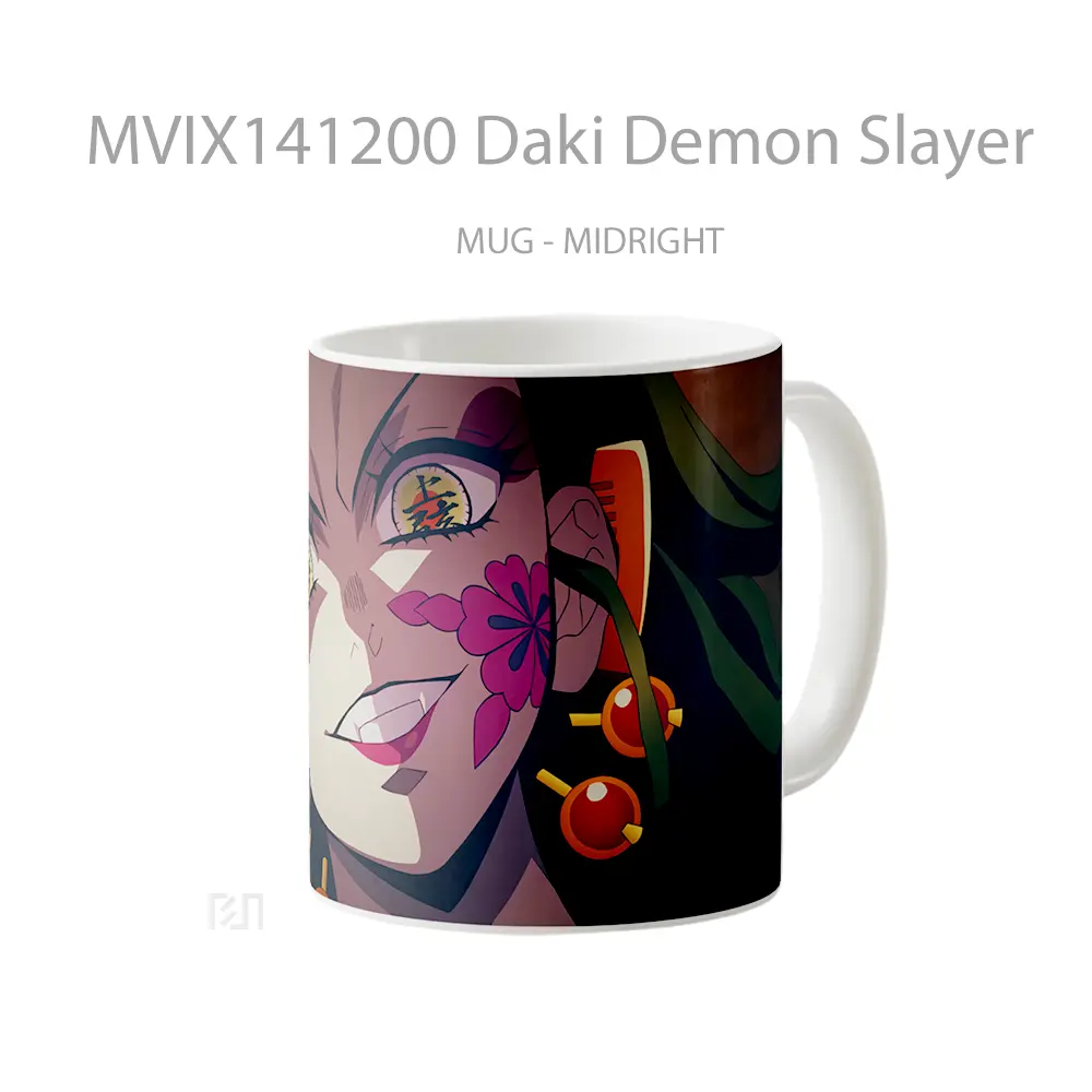 Mug Daki Demon Slayer Gelas Keramik Unik - All-side / Desain
