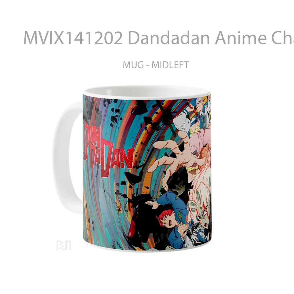 Mug Dandadan Anime Characters Cangkir Anime - All-side / Desain