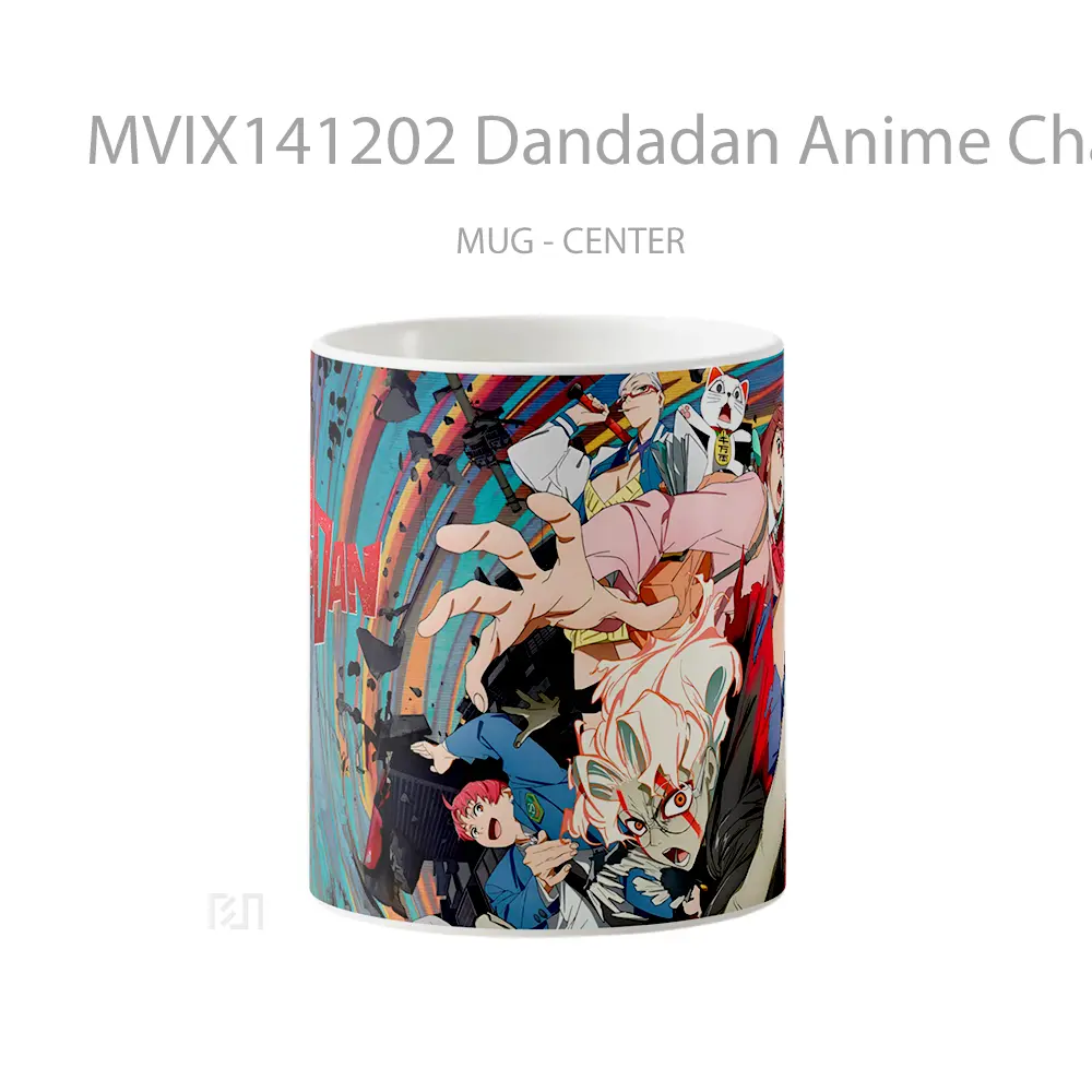 Mug Dandadan Anime Characters Cangkir Anime