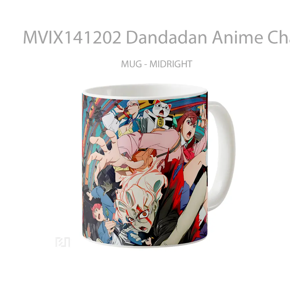 Mug Dandadan Anime Characters Cangkir Anime - All-side / Desain