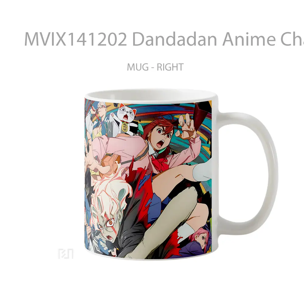 Mug Dandadan Anime Characters Cangkir Anime - All-side / Desain