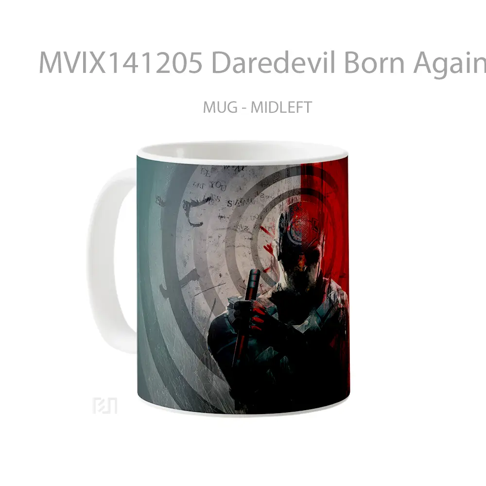 Mug Daredevil Born Again Bullseye Daredevil Gelas Keramik Unik - All-side / Desain