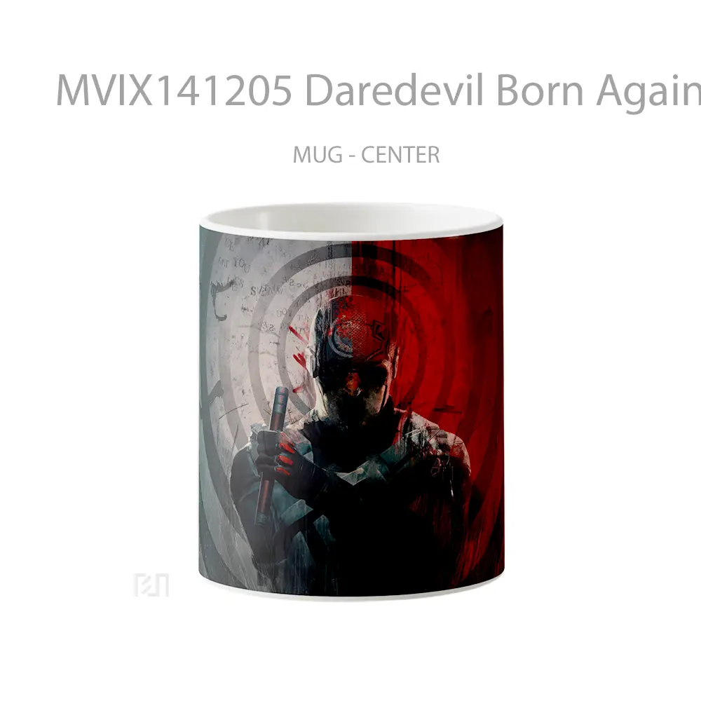 Mug Daredevil Born Again Bullseye Daredevil Gelas Keramik Unik