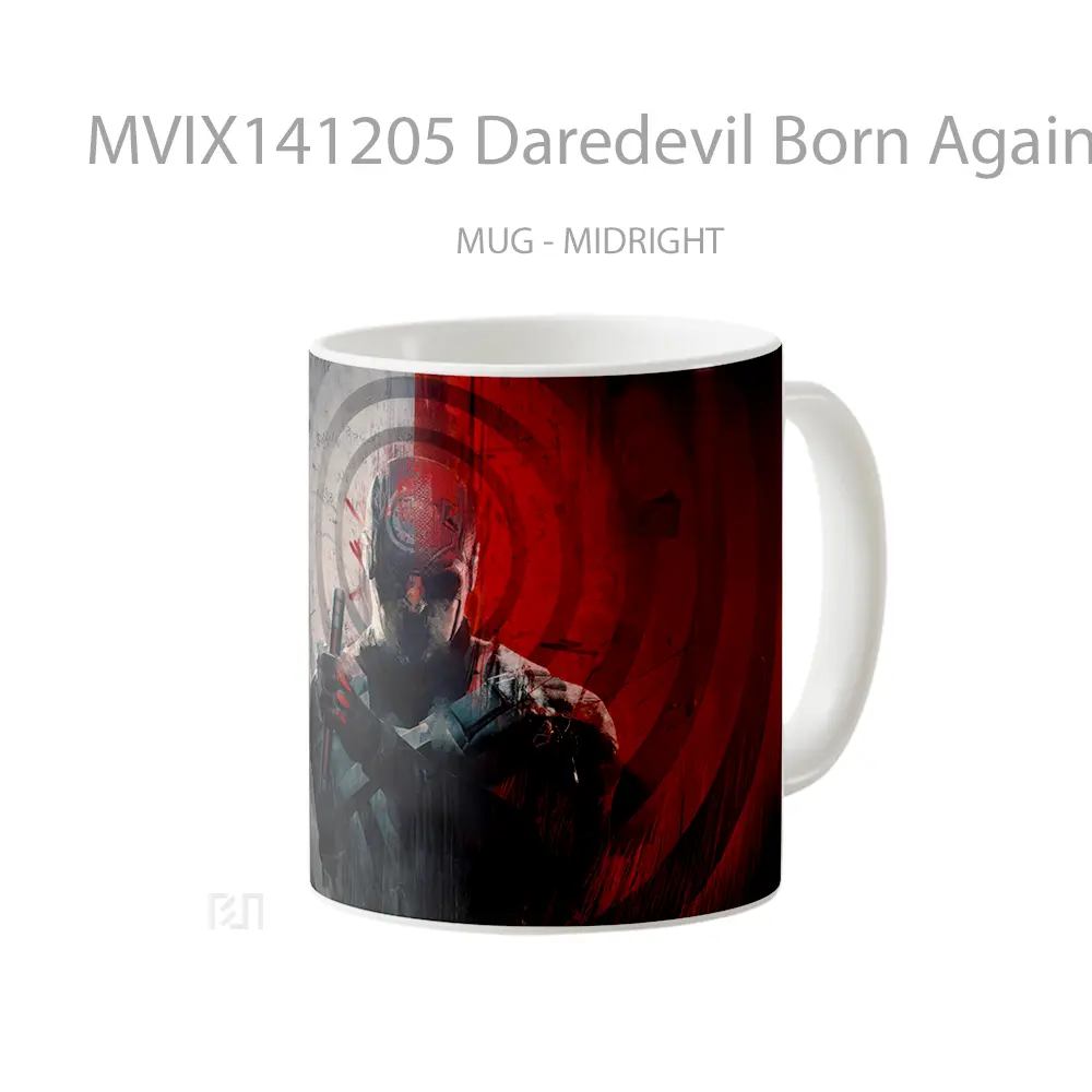 Mug Daredevil Born Again Bullseye Daredevil Gelas Keramik Unik - All-side / Desain