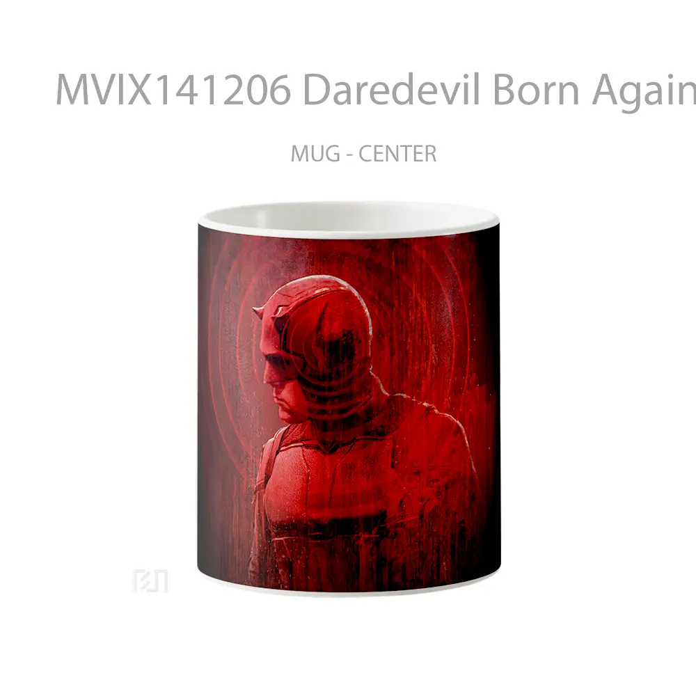 Mug Daredevil Born Again Daredevil Gelas Keramik Unik