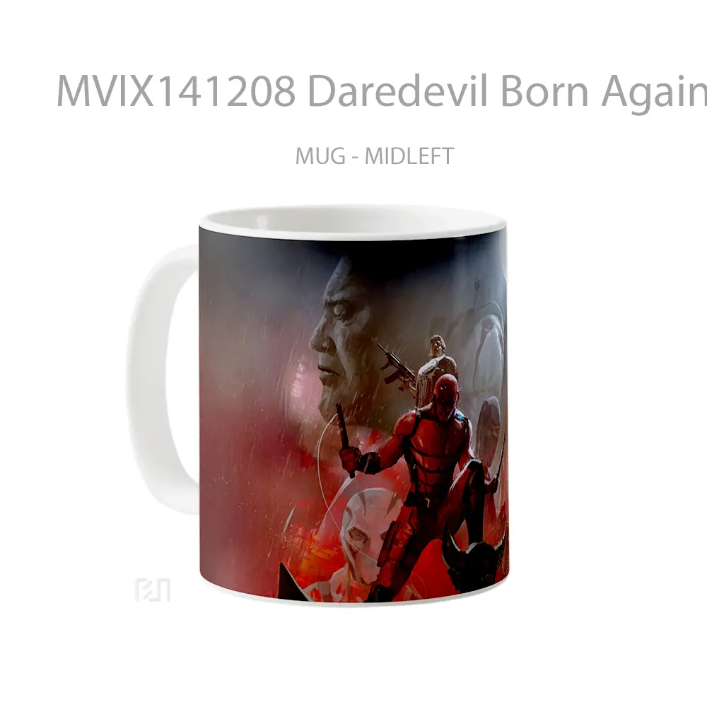 Mug Daredevil Born Again Gelas Keramik Unik - All-side / Desain