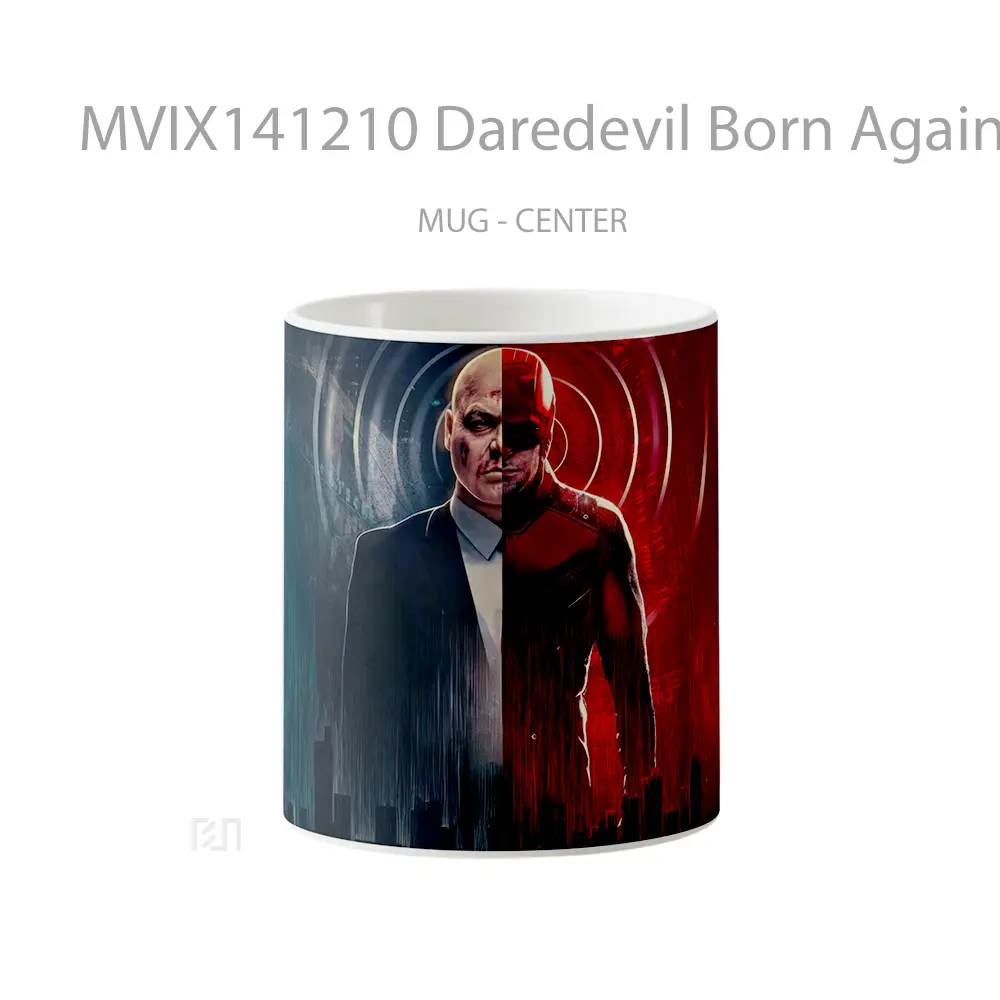 Mug Daredevil Born Again Kingpin Daredevil Gelas Keramik Unik