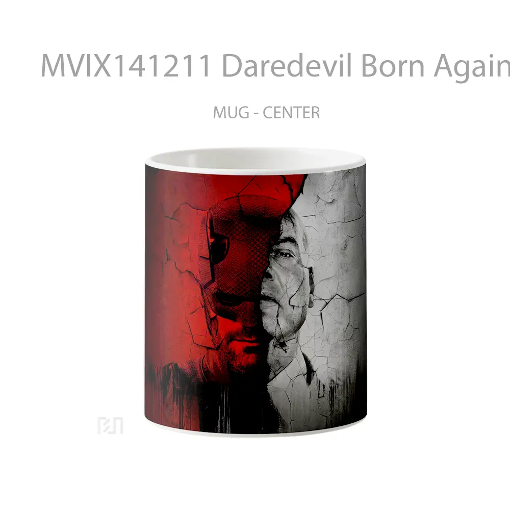 Mug Daredevil Born Again Kingpin Daredevil Gelas Keramik Unik