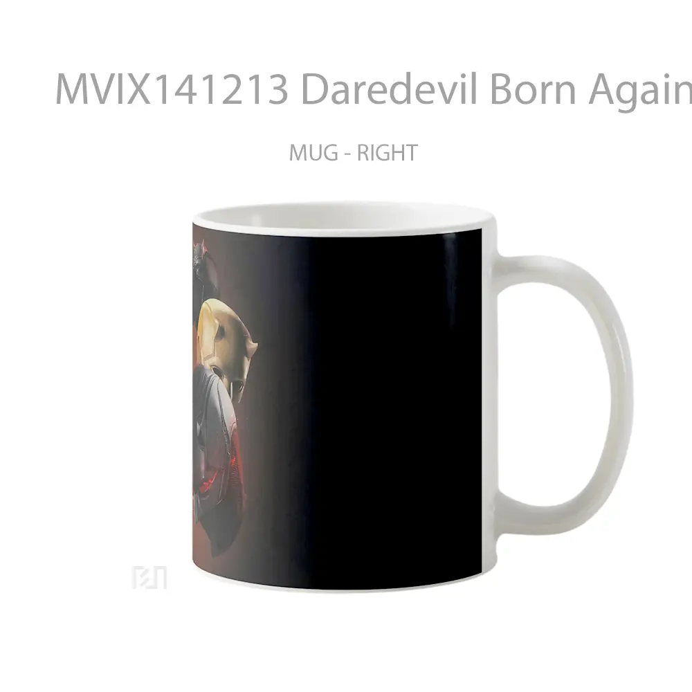 Mug Daredevil Born Again Mask Gelas Keramik Unik - All-side / Desain