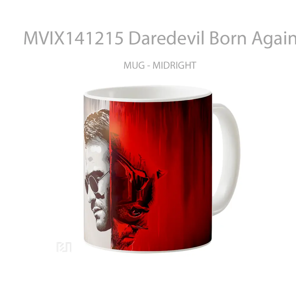 Mug Daredevil Born Again Matt Murdock Gelas Keramik Unik - All-side / Desain