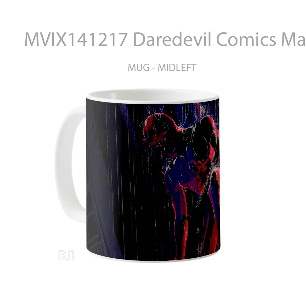 Mug Daredevil Comics Marve Gelas Keramik Unik - All-side / Desain